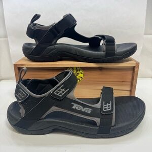 Teva  Minam Sports Black Sandals 4289 Men's Size 11